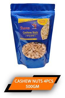 Cashew Nuts 4pcs 500gm